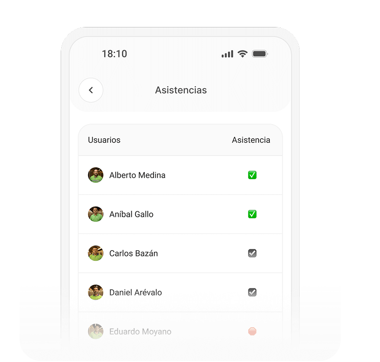 Operonda Chile - Asistencia